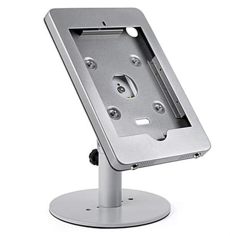 Countertop Ipad Pro Tablet Holder Silver Height Adjustable