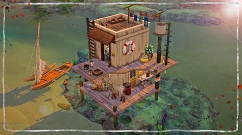 Sea Shack The Sims 4 Castaway Build Youtube