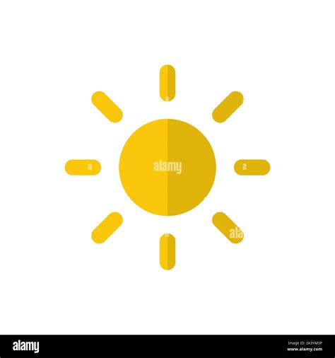 La Mitad De Un Sol Amarillo Imágenes Vectoriales De Stock Alamy