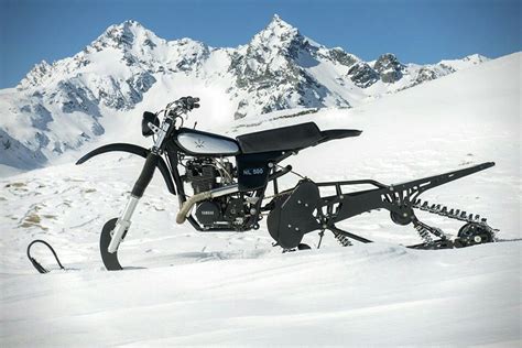 Cool Retro Snow Bike Snowbike Bike Bike Exif