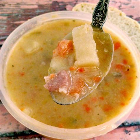 Cheesy Ham And Potato Leek Soup A Kitchen Hoor S Adventures