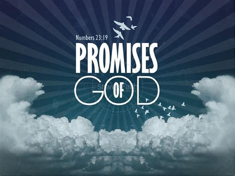 Promises Of God Powerpoint Sermon Clover Media