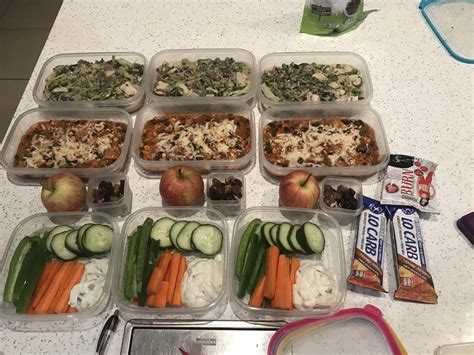 3 Day Meal Prep Exactly 1200 Calories Each Day Also I Realise How