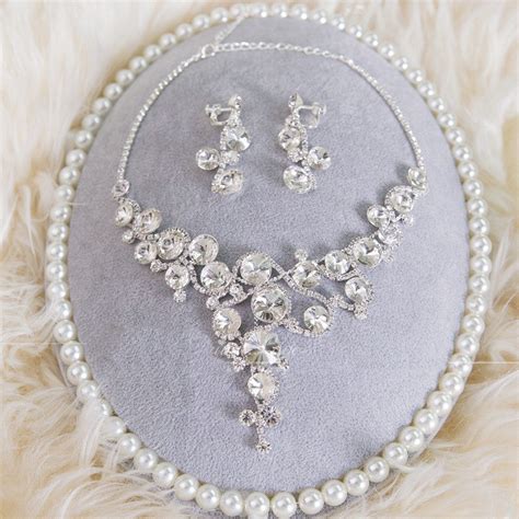 Buy Wholesale Fashion Wedding Jewelry Sets Flower Crystal Tiara