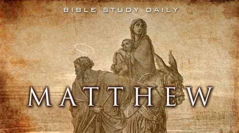 Introduction To Matthew Bible Study Daily By Ron R Kelleher