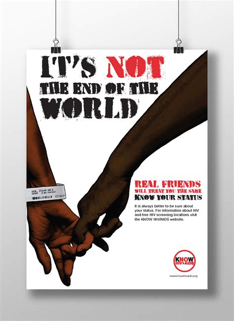 Hiv Aids Poster Series On Scad Portfolios