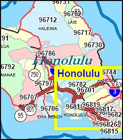 The population was 962 at the 2000 census. Hawaii ZIP Code Map including County Maps