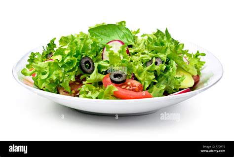 Red And Green Salad Bowl Lettuce Hi Res Stock Photography And Images