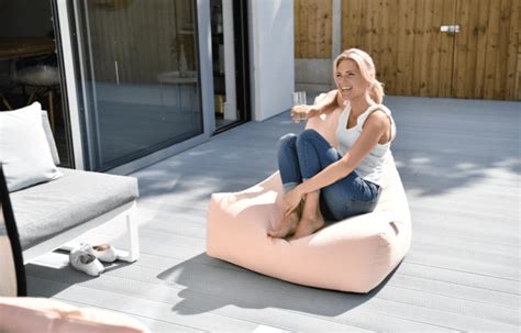 Extreme Lounging Pastel Mighty Bean Bag Silverland Stone