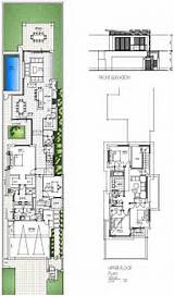 Home Floor Plans For Narrow Lots Photos