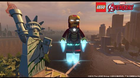 Lego Marvels Avengers Open World Video Shows New York City Other