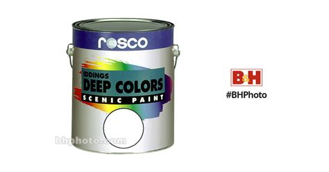 Rosco Iddings Deep Colors Paint White 150055510128 Bandh Photo