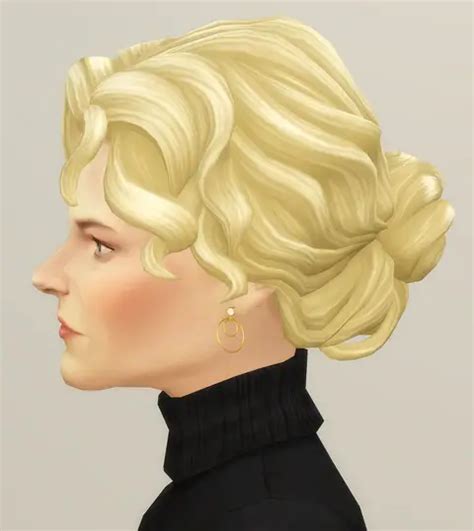 Sims 4 Cc Bun Hairstyles