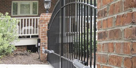 To build a driveway gate, you will first secure posts on either side of the driveway. Driveway Gates - Metal Decorative Swing Gates | Metal driveway gates, Driveway gate, Wrought ...