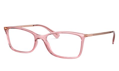 Vogue Eyewear Vo5305b Transparent Pink Eyeglasses Free