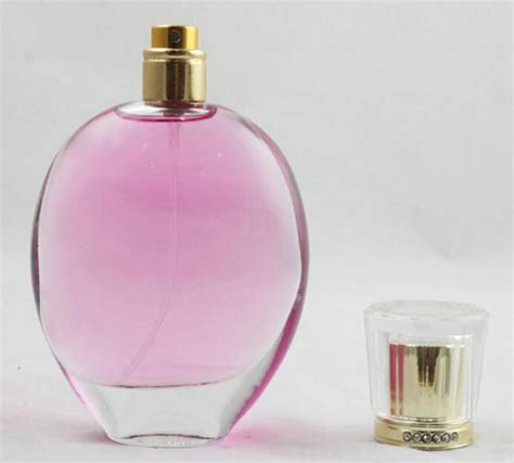 85ml Oval Shape Polish Glass Perfume Bottle