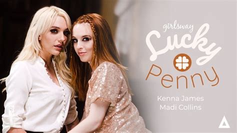 Madi Collins Stars With Kenna James In ‘lucky Penny At Girlsway