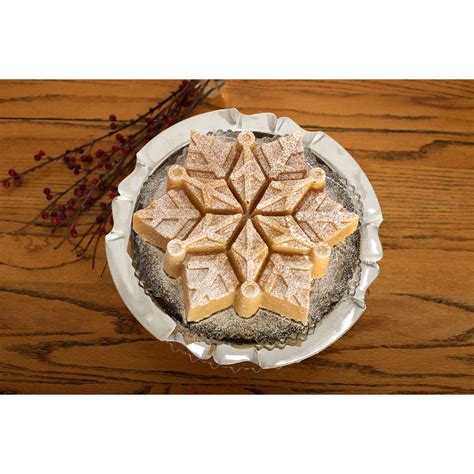 Make this nutty bundt cake crust using tahini and sesame seeds to coat the exterior as it bakes to golden perfection. The Holiday Aisle Snowflake Cake Pan & Reviews | Wayfair