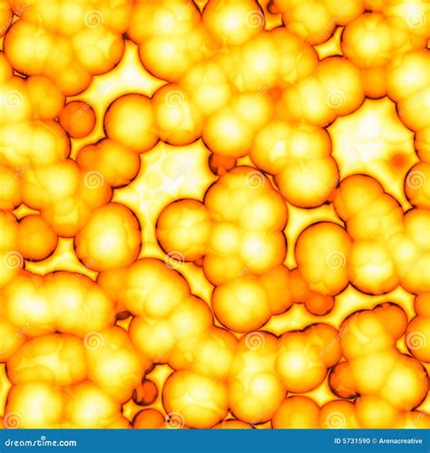 3d Yellow Cells Stock Illustration Illustration Of Clusters 5731590
