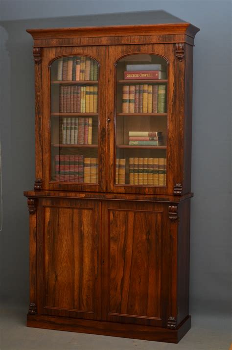 Victorian Rosewood Bookcase Nimbus Antiques