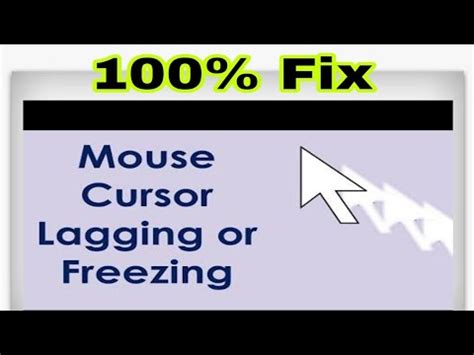 How To Fix Mouse Cursor Lagging Or Freezing In Windows