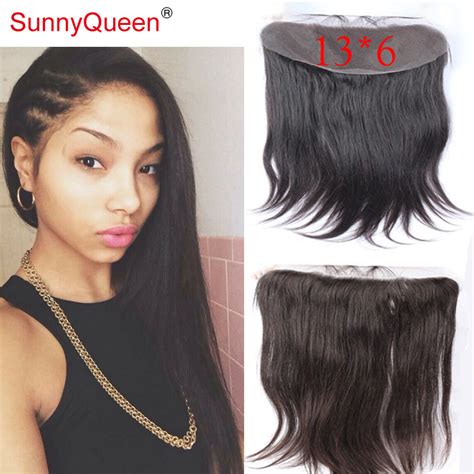 13x6 Lace Frontal Closure 6a Peruvian Virgin Hair Full Frontal Lace