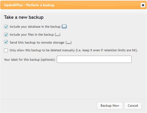 How To Backup Your Wordpress Database In 2021 Updraftplus