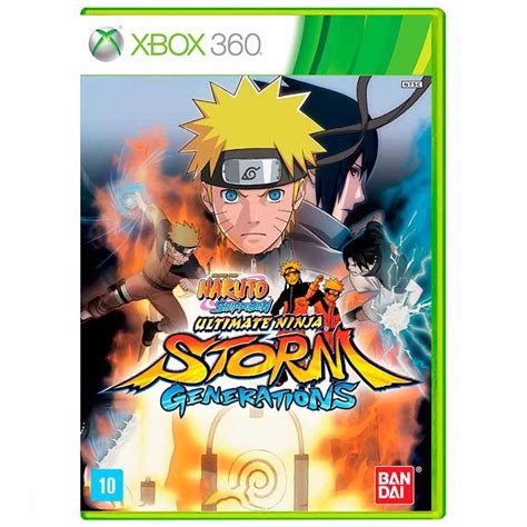 Naruto Shippuden Storm Generation Xbox 360 Mídia Física R 9785 Em