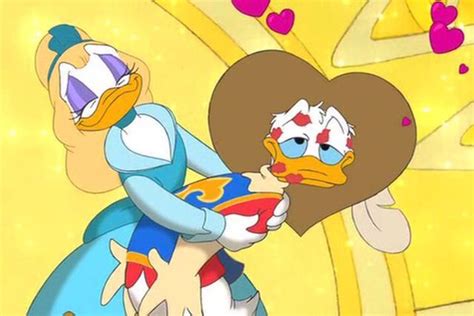 Daisy Are You Kissing A Commoner Mickey Mouse And Friends Donald