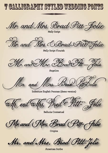 12 Wedding Fonts And Graphics Images Free Wedding Script Fonts