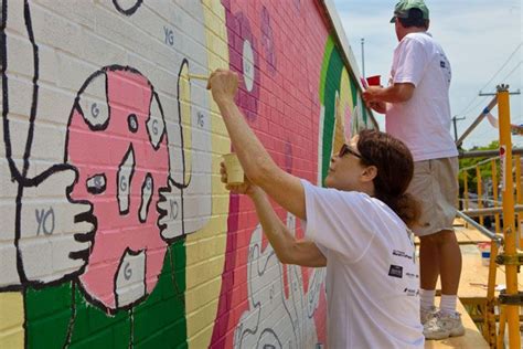 Paint With Philadelphias Mural Arts Program On Community Paint Day