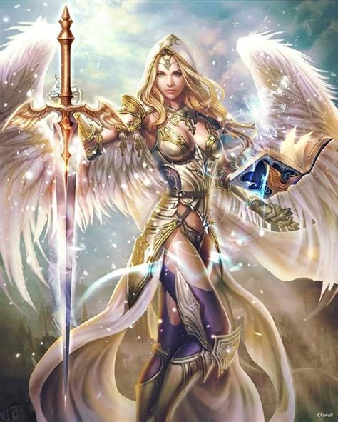 Pin By Michał Falkowski On Fantasy Women Fantasy Women Angel Warrior