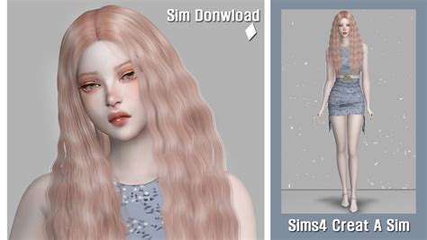 심즈4 매혹적인 여심심만들기심배포심다운로드the Sims 4 Create A Simts4sim Download