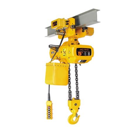 Electric Chain Hoist With Motor Trolley 500kg 5tons Overhead Crane