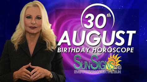 Maybe you would like to learn more about one of these? August 30th Zodiac Horoscope Birthday Personality - Virgo ...