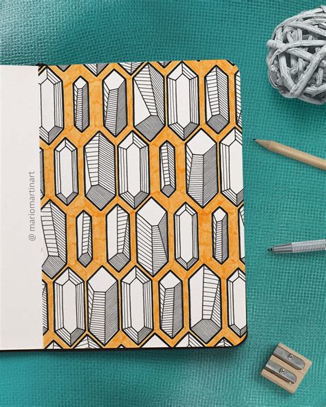 Minerals Geometric Pattern Doodle Geometric Patterns Drawing Doodle