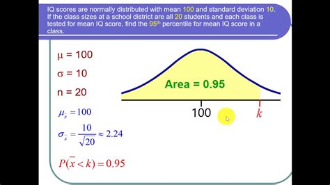 Using The Centrial Limit Theorem To Find A Percentile Using The LibreTexts Calculator YouTube