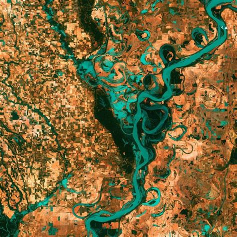 Earth As Art The Most Beautiful Landsat Satellite Images Amusing Planet