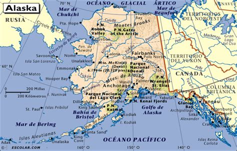Mapa De Alaska