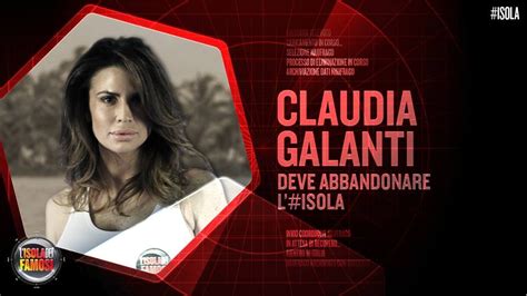 Isola 2016 Claudia Galanti Eliminata Cambi Si Ritira
