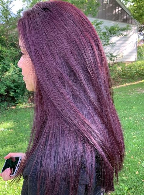 23 Flattering Black Cherry Hair Color Trends For 2024 Hairstyle Camp