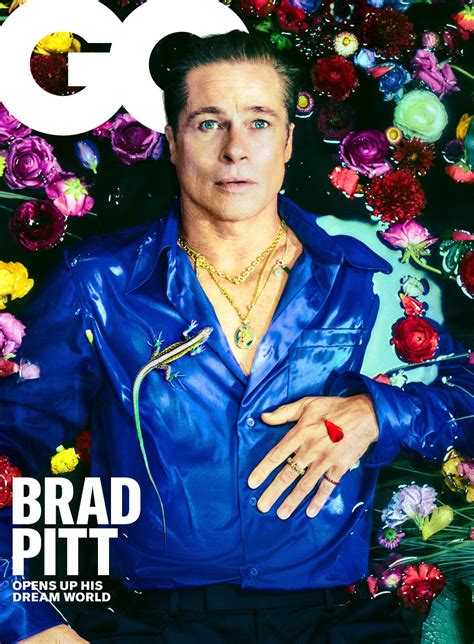 Twitter Is Not A Fan Of Brad Pitt S Gq Magazine Cover Los Angeles Times