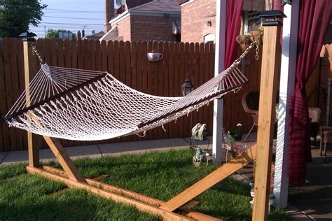 Diy Hammock Stand With Pictures Instructables