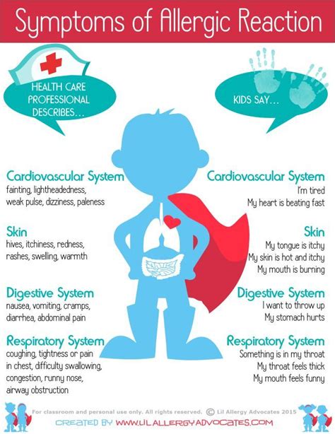 Symptoms Of Allergic Reactions In Children Follow Us On Pinterest And