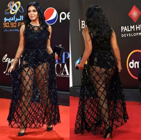 Egyptian Actress Rania Youssef Sued For Wearing A Revealing Dress
