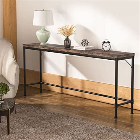 Tribesigns 709 Inch Extra Long Console Table Narrow Long Sofa Table