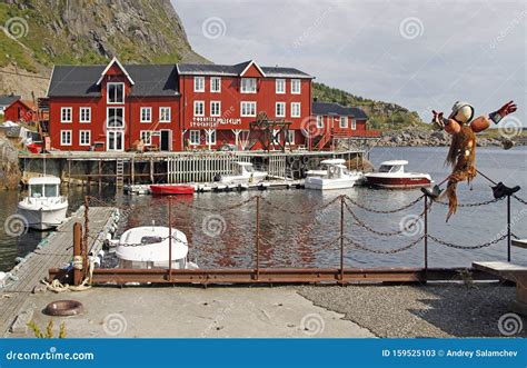 View Of Fishing Village A In Norway Editorial Stock Photo Image Of