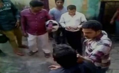 Muslim Man Stripped Tied To Pole And Beaten By Mob In Mangalore 13