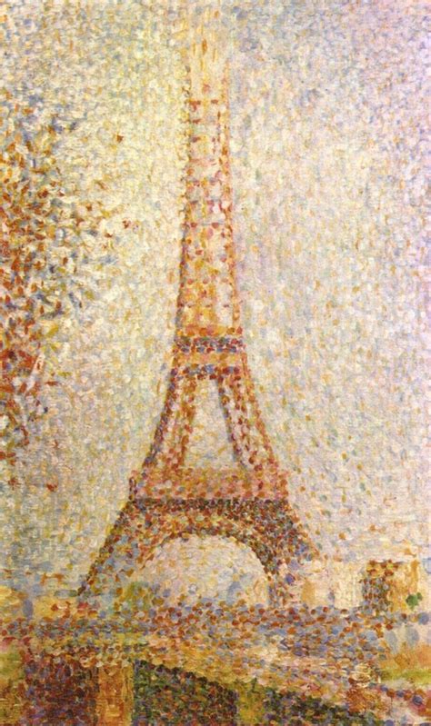 La Tour Eiffel By Georges Seurat Daily Dose Of Art