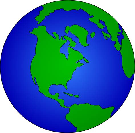 Terra Globo Mundo Gráfico Vetorial Grátis No Pixabay